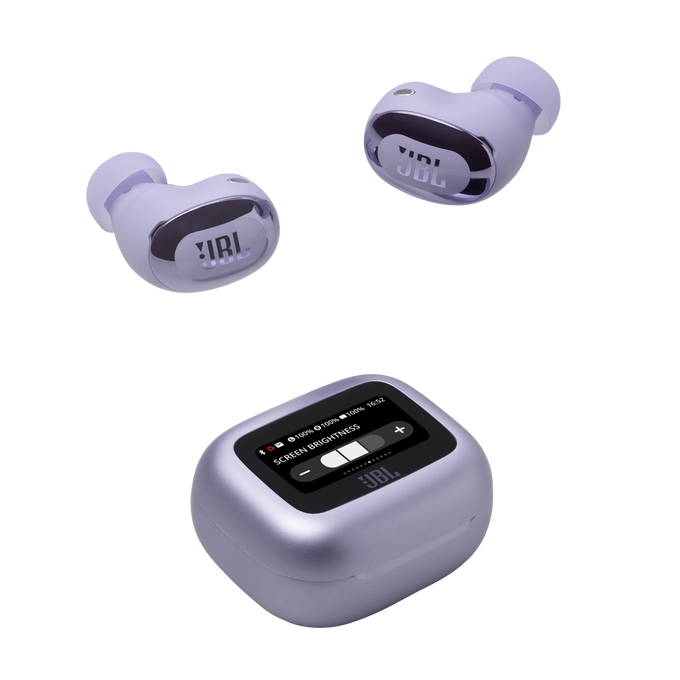 JBL Live Buds 3 - Purple - True wireless Noise Cancelling bud-type earbuds - Detailshot 7 image number null